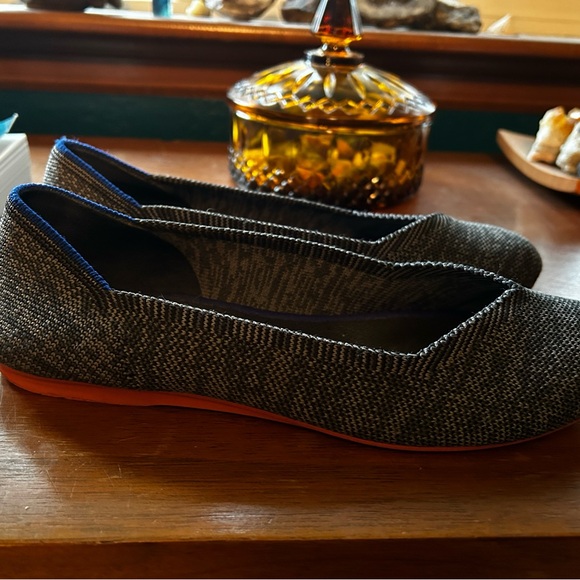 Rothy's Women's Black and Grey Marled Flats - Picture 3 of 5